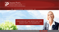 Desktop Screenshot of ingrid-partl.com